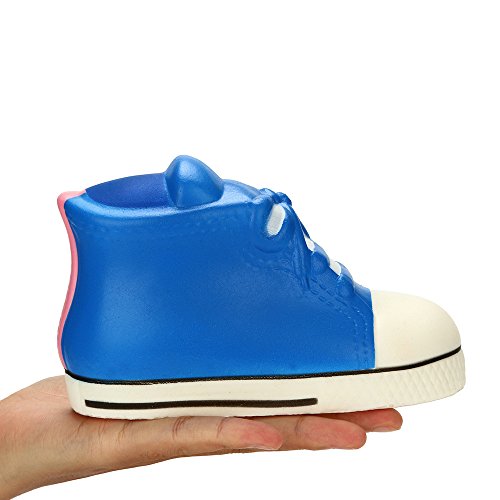 Squishies Jumbo,ZOMUSAR Cute Shoes Scented Squishy Charm Slow Rising Stress Reliever Toy (as Show)