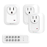 Etekcity Unify Made Upgraded Wireless Remote Control Electrical Outlet Switch, 30% Smaller Than Classic Version (H1)
