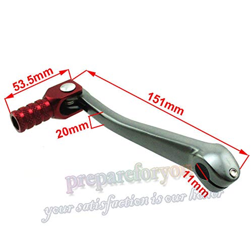 FidgetKute Folding Gear Shifter Shift Lever for Chinese Lifan YX Pit Dirt Bike Motorcycle