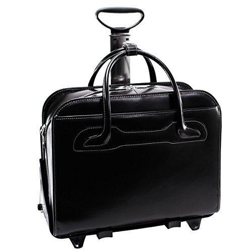 Willowbrook Leather Detachable-Wheeled Ladies Case