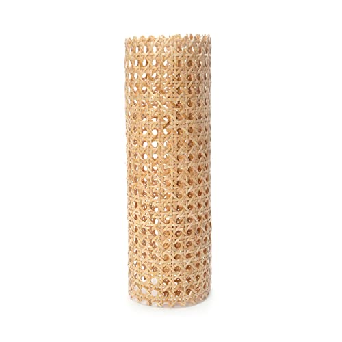 Aoibrloy 17" Natural Rattan Cane bing for Caning Projects, Pre