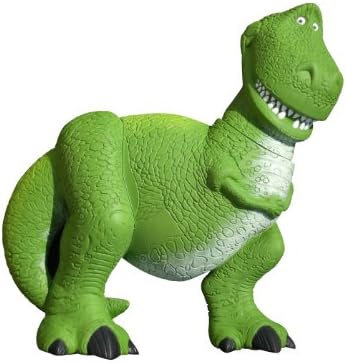 Wallables 3D Wall Dcor - Rex the dinosaur from Disney / Pixar Toy Story 1, 2 and academy award winning Toy Story 3, 3-Dimensional Soft Foam Toy Wall Dcor, Now with Bonus repositional decals!