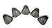 VMS Racing 5pc CAB ROOF Lights COVERS in SMOKE CRL 264142BK with (Super WHITE LED Bulbs) Compatible with FORD F250 F350 F450 F550 F650 Superduty Excursion (with 5 LED Super White Bulbs) 1999-2016