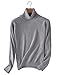 LongMing Women's Cashmere Blend Long Sleeve Warm Turtleneck Pullover Sweater