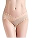 GIFTPOCKET Women's Under the Bump Maternity Panties Underwear, Pack of 4, Assorted Random Designs and Colors, M