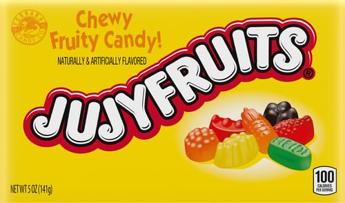 JUJYFRUITS FRUITY CHEWY CANDY THEATER BOX, 5 OZ