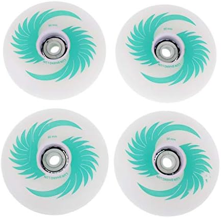 T Tooyful ローラースケート インラインスケート ホイール Pu製 4個 交換用 アクセサリー 高弾力 大規模セール 全5色