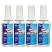 Clorox CLO 02174 Bleach-Free Hand Sanitizer, 2.0 FL OZ, (4-Pack), Contains Hand Moisturizers, Alcohol-Based.
