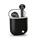 Bluetooth Earbuds Bluetooth Headphones Wireless Earbuds Wireless Headphones Mini Stereo In-Ear TWS Earpieces Earphones With Noise Cancelling Microphone for All Bluetooth Devices (Black)