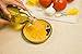 Cooks Innovations Ceramic Grater Plate 3 Piece Set - Grater, Peeler, & Brush - Beautiful Grape Design - Blue & Yellow
