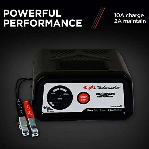 Schumacher SC1282 Fully Automatic Battery Charger and Maintainer 10
