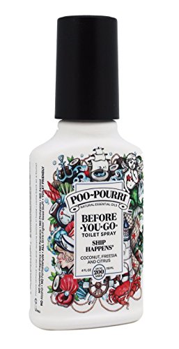 Poo-Pourri, 4 Fl Oz, Ship Happens Scent 4 Fl Oz