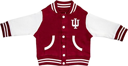 Creative Knitwear University of Indiana Hoosier Varsity Jacket