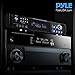 PYLE-PRO 4 Channel Home Audio Power Amplifier - 3000 Watt Stereo Receiver w/ Speaker Selector, AM FM Radio, USB, Headphone, 2 Wireless Mics for Karaoke, Great for Home Entertainment System PWMA3003T