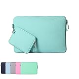 Seetwo 15" Neoprene Case Handbag Protective Cover with Accessories Bag for 15.6 Inch Notebook Computer MacBook Air/ Pro/ Retina (15 - 15.6 inch, Turquoise)