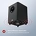 Soundbar, TaoTronics Sound Bars for TV 120W 2.1 Channel Sound Bar with Subwoofer Wired & Wireless Bluetooth 4.2 Speakersthumb 2