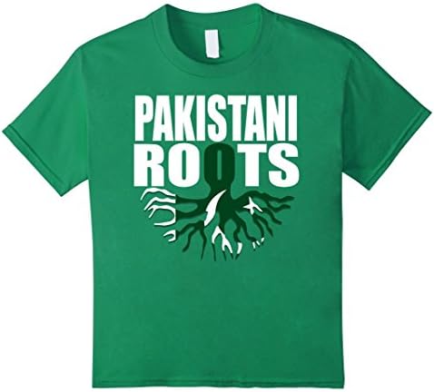 Kids Storecastle Pakistani Roots Pakistan Pride Flag Gift T-Shirt 8 Kelly Green