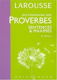 Dictionnaire des proverbes & maximes