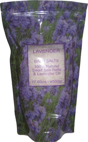 Lavender 100% Natural Dead Sea Bath Salts