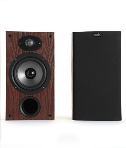Polk Audio TSx 220B Bookshelf Speaker - Cherry (Pack of 2)