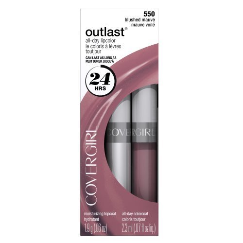 COVERGIRL Outlast All Day Two-Step Lipcolor Blushed Mauve 550, 0.13 Oz by COVERGIRL