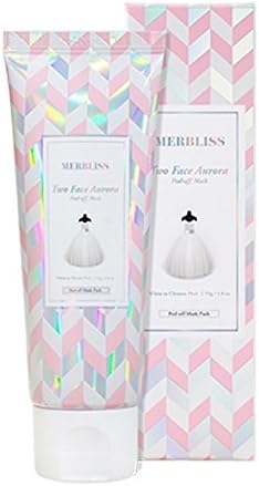 Merbliss Complex Formulation Two Face Aurora Peel-Off Mask 5 ounces (55 g)