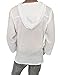 Men's Hoodie Hippie Shirts Beach 100% Soft Cotton Top Yoga Shirt Boho
