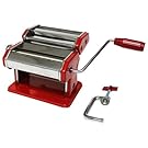 Metro Fulfillment House Italian Style Pasta Maker, Red Finish