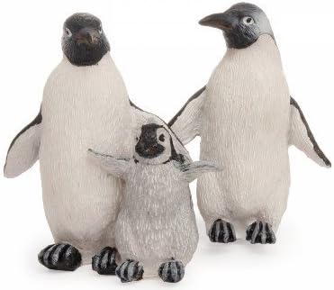 Mg194 Penguin Family Marshall Home and Garden Fairy Garden