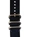KoolBands 18mm, 20mm, 22mm And 24mm Tough Royal Woven Nylon Wrist Band Strap Bracelet with Stainless Steel Buckle