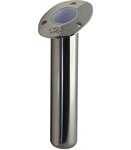 Amazon.com: C.E. Smith Stainless Steel Flush Mount Rod Holder - 30 Degree :  Sports & Outdoors