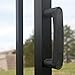 Barrette Outdoor Living 73024421 EZ Grip Gate Handle, Black