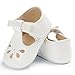 Weixinbuy Infant Baby Girl's Hollow Comfort Sole Casual Mary Jane Shoes Flats White