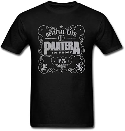 UNNIK Men's Classic Pantera Logo T-shirt Black XXXL