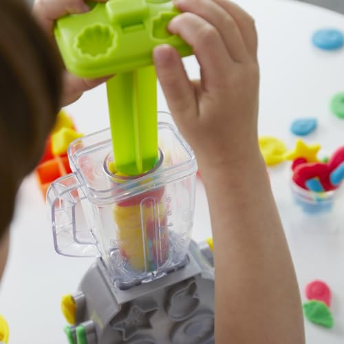Play Doh Swirlin' Smoothies Toy Blender Playset, Play Kitchen Appliances, Kids Arts and Crafts Toys for 3 Year Old Girls and Boys and Up