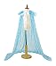 Queen Elsa Blue Snowflake Cape (50")