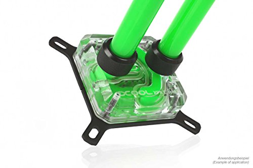 Alphacool 18552 Eiswasser Pastel Green UV-Active premixed coolant 1000ml Water Cooling Water additives