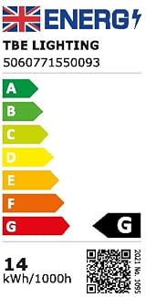 TBE Lighting 14W T5 Fluorescent Tube 549mm G5 Base 2 Pack Cool White 4000-4500K view 4