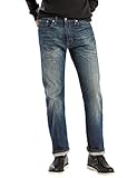 Levi's Men's 505 Regular Fit Jeans, Cash, 34W x 34L