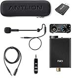 Antlion Audio ModMic 5 Attachable Microphone Bundle with FiiO E10K Black USB DAC and Headphone Amplifier and Blucoil USB Audio Adapter