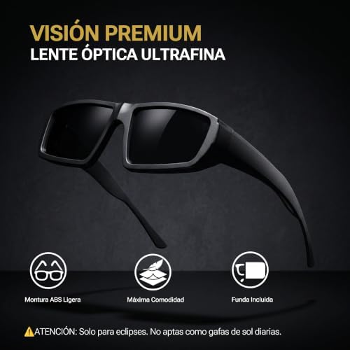 Óculos Solar Eclipse Aprovados, CE e ISO EN 12312-2