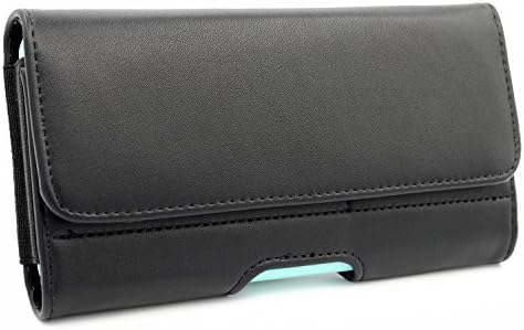 Samsung Galaxy S8 Plus Case, Dlames Leather Belt Clip Case Holster Pouch Loops for Samsung Galaxy S8 Edge - Built In ID Card Slot Wallet Case (Fits with OtterBox Commuter Case or Hybrid Case On)