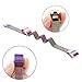 Vancle For Fitbit Alta HR Band/Alta Band, Fitbit Alta Accessories Replacement bands Metal Wristband Band Strap with Magnetic Closure Clasp for Fitbit Alta HR/Fitbit Alta(Colorful, Large)