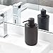 iDesign Plastic Soap Dispenser Pump, The Cade Collection – 12oz, 3.14
