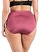 Barbra Lingerie Women's High-Waist Light Tummy Control Girdle Panties (X-Large, Silky Flower)