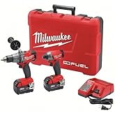 Milwaukee 2897-22 M18 Fuel 2-Tool Combo Kit, Red