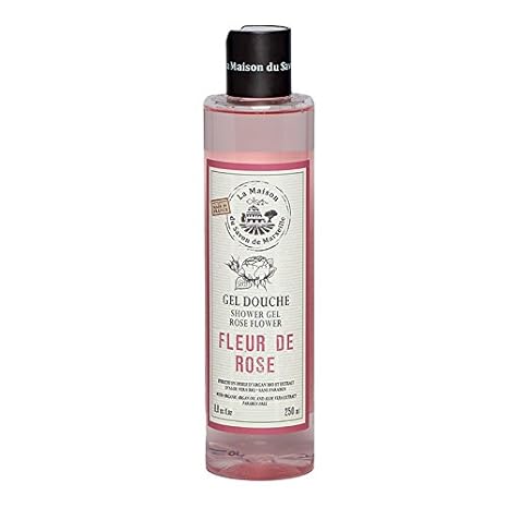 Gel Douche Fleur De Rose Huile Dargan Bio 250 Ml Maison