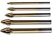 Driak Cross Head Tungsten Carbide Wall Ceramic Tile Marble Glass Drill Bit Set Glass Cutter Hole Saw Tool,5mm,6mm,8,10mm,12mm