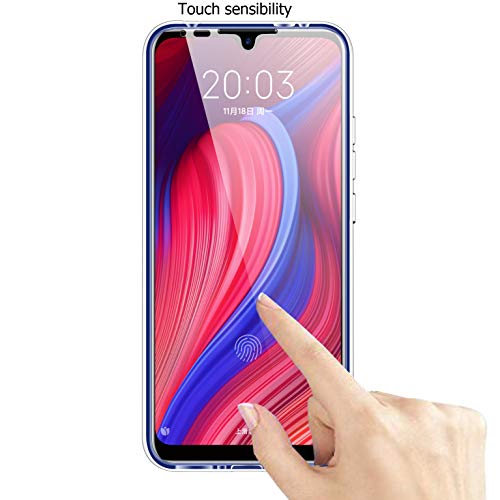 LXHGrowH Case for Xiaomi Mi 10 Lite – Full Anti-Shock [360°] Full Body Protection [TPU Silicone Front] and [Hard PC Back] for Xiaomi Mi 10 Lite – Double Cover [Transparent]