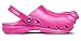 Clawz Shoes Unisex Kids' Classic Pink Rubber Clawz Clogs J2/3 US